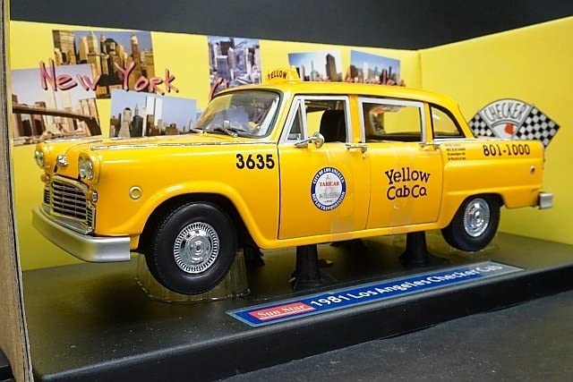 Amazon | Sun Star サンスター 1/18 1981 Los Angeles Checker Cab